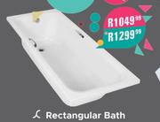 Rectangular Bath