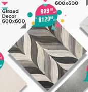 Glazed Decor 600 x 600-Per Sqm