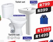 5 Piece Tamrin Toilet Set