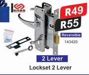 2 Lever Lockset (Reversible) 