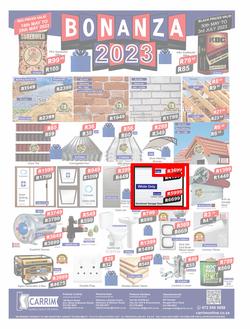 K Carrim Builders Mecca : Bonanza 2023 (18 May - 29 May 2023), page 1