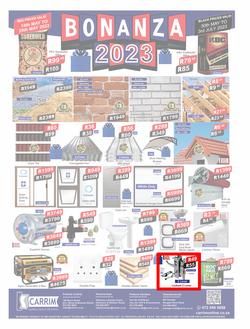 K Carrim Builders Mecca : Bonanza 2023 (18 May - 29 May 2023), page 1