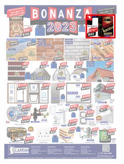 K Carrim Builders Mecca : Bonanza 2023 (18 May - 29 May 2023), page 1