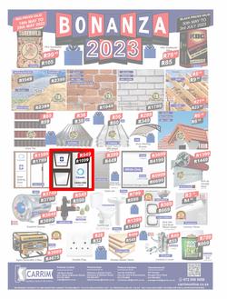 K Carrim Builders Mecca : Bonanza 2023 (18 May - 29 May 2023), page 1