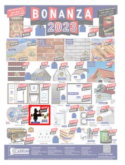 K Carrim Builders Mecca : Bonanza 2023 (18 May - 29 May 2023), page 1