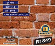 Clay Bricks/1000 190779/80/5/6/7
