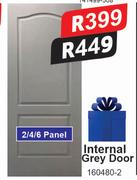 Internal Grey Door 2/4/6 Panel