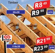 Timber 38 x 38-Per m