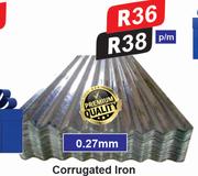 Corrugated Iron 0.27mm-Per m