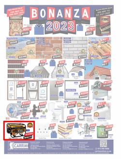 K Carrim Builders Mecca : Bonanza 2023 (30 May - 03 July 2023), page 1