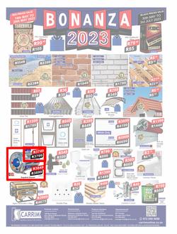 K Carrim Builders Mecca : Bonanza 2023 (30 May - 03 July 2023), page 1