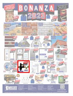 K Carrim Builders Mecca : Bonanza 2023 (30 May - 03 July 2023), page 1