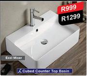 Cubed Counter Top Basin 