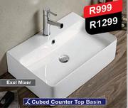 Cubed Counter Top Basin
