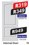 Internal Interior Door