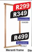 Unassembled Meranti Door Frame 