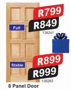 Stable 8 Panel Door 
