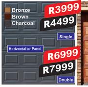 Steel Sectional Double Door