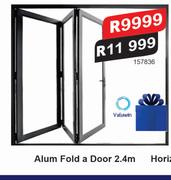 Valuwin Alum Fold A Door 2.4m 157839