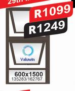 Valuwin Aluminium Certified Windows 600 x 1500 135283/162767
