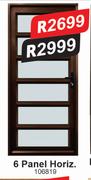 6 Panel Horizontal 106819    