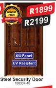 Steel Security Door 6/8 Panel 160337-40