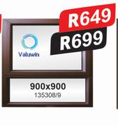 Valuwin Aluminium Certified Windows 900 x 900 135308/9