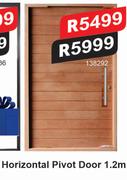 Horizontal Pivot Door 1.2m 138292