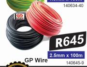 GP Wire 2.5mm x 100m