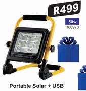 Portable Solar + USB 50W