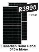 Canadian Solar Panel 545W Mono