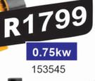 0.75kw Water Pump & Flow Control