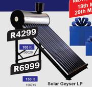 100Ltr Solar Geyser 