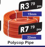 15mm Polycop Pipe-Per m