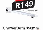 Fontein 350mm Shower Arm