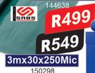 USB Green 3m x 30 x 250 Mic