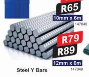 Steel Y Bars-10mm x 6m