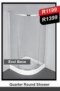 Quarter Round Shower (Excl Base)