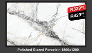 Polished Glazed Porcelain-1800 x 1200 Sqm