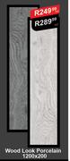 Wood Look Porcelain-1200 x 200 Sqm