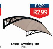 Door Awning 1m