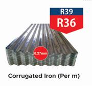 Corrugated Iron (0.27mm)-Per m