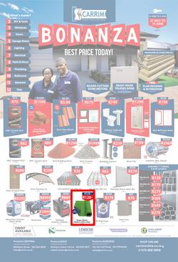 K Carrim Builders Mecca : Bonanza (27 May - 2 August 2021), page 1