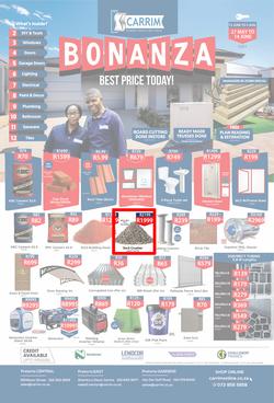 K Carrim Builders Mecca : Bonanza (27 May - 2 August 2021), page 1
