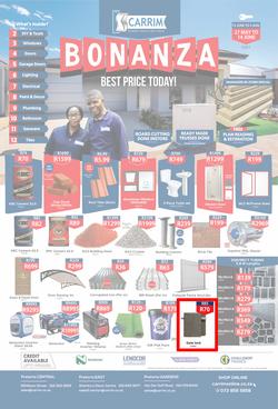 K Carrim Builders Mecca : Bonanza (27 May - 2 August 2021), page 1