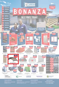 K Carrim Builders Mecca : Bonanza (27 May - 2 August 2021), page 1