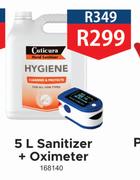 Sanitizer 5L + Oximeter