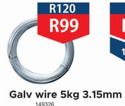 Galvanised Wire 5Kg (3.15mm)