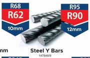 Steel Y Bars 12mm