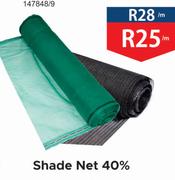 Shade Net 40%-Per m
